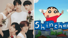 TXT hará su debut en el anime 'Crayon Shin Chan': ¿en qué episodio veremos a los idols k-pop?