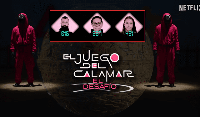 Conoce a los tres finalistas de 'El juego del calamar: el desafío'. Foto: Netflix 