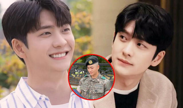 Kang Tae Oh fue el encargado de relatar la historia de un soldato en una ceremonia importante del Ejército. Foto: composición LR/Netflix/Instagram