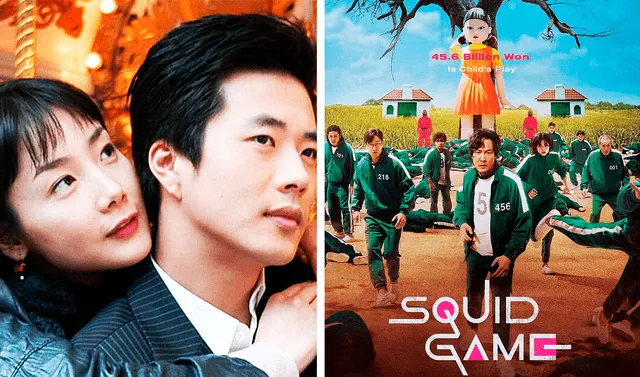 Los k-dramas "Escalera al cielo" y "El juego del calamar" marcaron a distintas generaciones. Foto: composición LR/SBS/Netflix