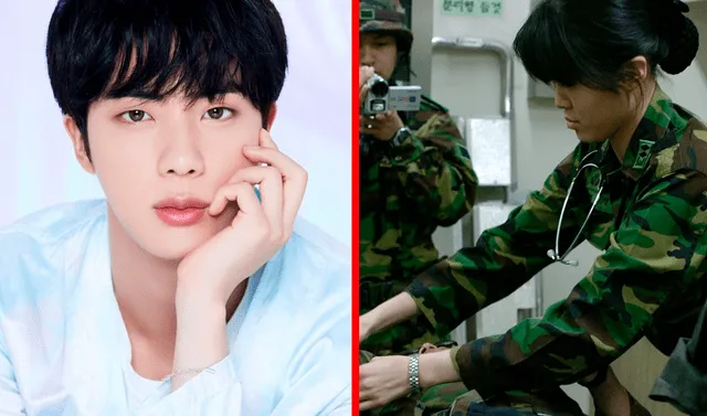 BTS: un caso de acoso hacia Jin en el Ejército remeció las redes en mayo del 2023. Foto: composición LR/BIGHIT/US Army