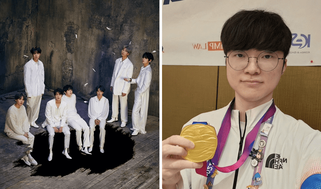 Todos los miembros de BTS irán al servicio militar este 2023. Medallistas de esports serán exonerados del Ejército. Foto: Composición LR/BTS / X