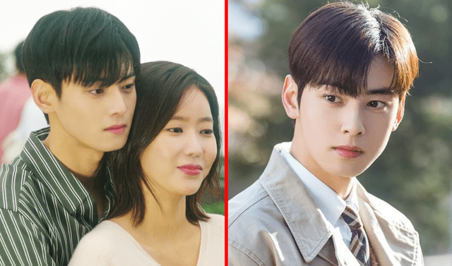 Cuando filmaron 'My ID is Gangnam Beauty', Cha Eunwoo y Lim So Hyang tenían 21 y 28 años, respectivamente. Foto: composición LR/MBC/JTBC