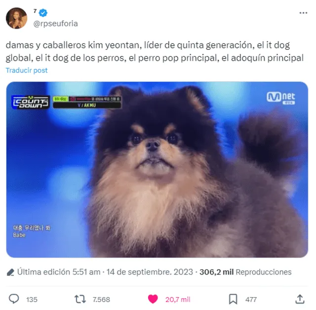  Así reaccionó ARMY tras el debut de Yeontan. Foto: captura X (antes Twitter)   